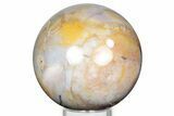 Polished Colorful Agate and Jasper Sphere #326838-1